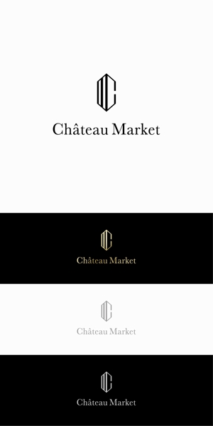 designdesign (designdesign)さんの高級食材オンラインストア「Château Market」のロゴへの提案