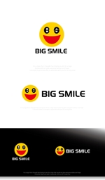 魔法スタジオ (mahou-phot)さんの株式会社BIG SMILEの会社ロゴへの提案