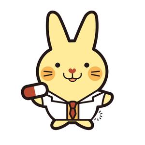 うまき ちえり (umaki_ka)さんの調剤薬局「うさぎ薬局」のマスコットキャラクターへの提案