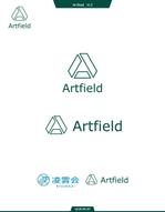 queuecat (queuecat)さんのアートオークションを運営する会社「株式会社Artfield」のロゴへの提案