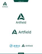 queuecat (queuecat)さんのアートオークションを運営する会社「株式会社Artfield」のロゴへの提案