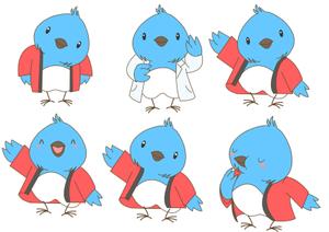 お絵描きカーネル (colonel-design-offic)さんの鳥マスコットキャラクターへの提案