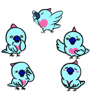 しみしみ (itimatu5label)さんの鳥マスコットキャラクターへの提案