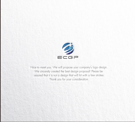 RYUNOHIGE (yamamoto19761029)さんのM&A会社「ECGP」のロゴの制作依頼への提案