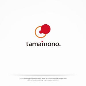 H-Design (yahhidy)さんのギフトメディアサイト「tamamono.」のサイトロゴへの提案