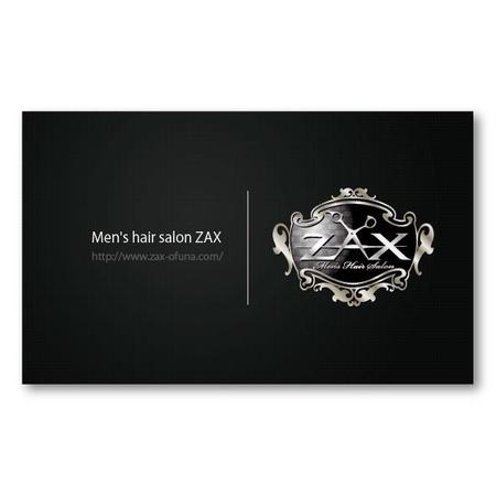 Shogo Nakamura (6-six-DESIGN)さんのメンズに特化した隠れ家ヘアサロンの名刺への提案