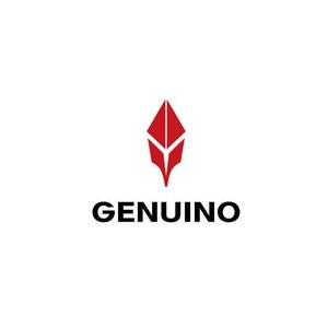 耶耶 (yuki_tk_s)さんのサッカー、フットサルのバッグブランド『GENUINO』のロゴ。イタリア語で本物と言う意味です。への提案