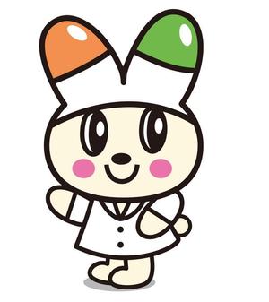 secky (secky)さんの調剤薬局「うさぎ薬局」のマスコットキャラクターへの提案