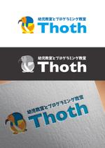 Nao (design_worker)さんの幼児教室、プログラミング教室『Thoth』のロゴ（今後他業種も拡大予定）への提案