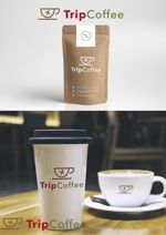 buddy knows design (kndworking_2016)さんのTrip Coffeeのロゴへの提案