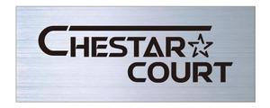 masunaga_net (masunaga_net)さんの新築マンションの銘板  「Chestar court」のデザインへの提案