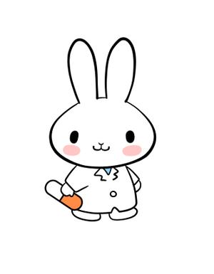 A-ju (A-ju)さんの調剤薬局「うさぎ薬局」のマスコットキャラクターへの提案
