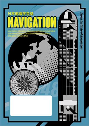 design_faro (design_faro)さんの日本航海学会誌「NAVIGATION」のパンフレットへの提案