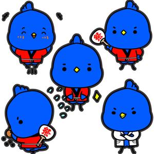 しみしみ (itimatu5label)さんの鳥マスコットキャラクターへの提案