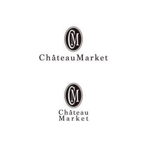 kcd001 (kcd001)さんの高級食材オンラインストア「Château Market」のロゴへの提案