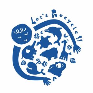 104ruri (104ruri)さんの廃プラ推進の商品にプリントするデザインイラストへの提案