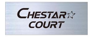 masunaga_net (masunaga_net)さんの新築マンションの銘板  「Chestar court」のデザインへの提案