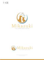 NJONESKYDWS (NJONES)さんの動物病院プロデュース型トリミングサロン・ペットホテル　「Mikazuki」のロゴへの提案