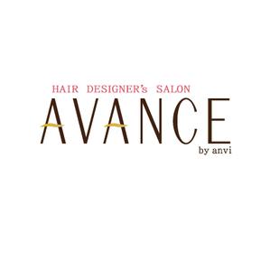 でぃで ()さんの「HAIR DESIGNER's SALON  AVANCE  by  anvi」のロゴ作成への提案