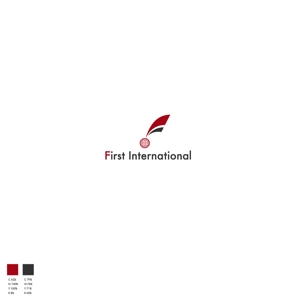 red3841 (red3841)さんの貿易商社「株式会社ファーストインターナショナル」のロゴへの提案