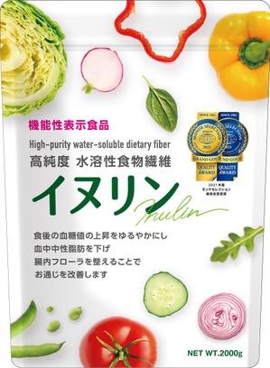 luckyvillage (luckyvillage)さんの食物繊維イヌリンのパッケージのリニューアルデザインへの提案