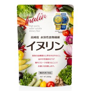 MT (minamit)さんの食物繊維イヌリンのパッケージのリニューアルデザインへの提案