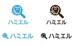 ambrose design (ehirose3110)さんの企業歯科検診をメインとしたヘルスケア事業を展開する「株式会社ハミエル」のロゴへの提案