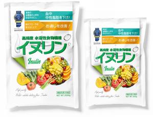 Big moon design (big-moon)さんの食物繊維イヌリンのパッケージのリニューアルデザインへの提案