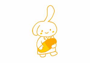 高野かわせみ (ruricough)さんの調剤薬局「うさぎ薬局」のマスコットキャラクターへの提案