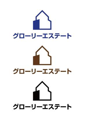 シークレットデザイン ()さんの不動産会社屋号「株式会社グローリーエステート」のロゴ作成への提案