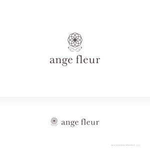 BLOCKDESIGN (blockdesign)さんのシャンプートリートメント　ange fleur　のロゴへの提案