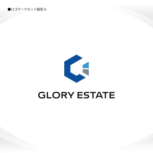 358eiki (tanaka_358_eiki)さんの不動産会社屋号「株式会社グローリーエステート」のロゴ作成への提案