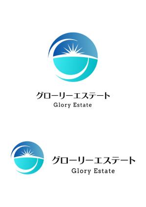 ing (ryoichi_design)さんの不動産会社屋号「株式会社グローリーエステート」のロゴ作成への提案
