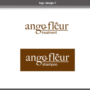 linespot (linespot)さんのシャンプートリートメント　ange fleur　のロゴへの提案