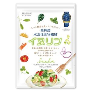 blue island (blueisland)さんの食物繊維イヌリンのパッケージのリニューアルデザインへの提案