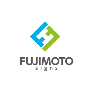 motion_designさんの「fujimotosigns　フジモトサインズ」のロゴ作成への提案