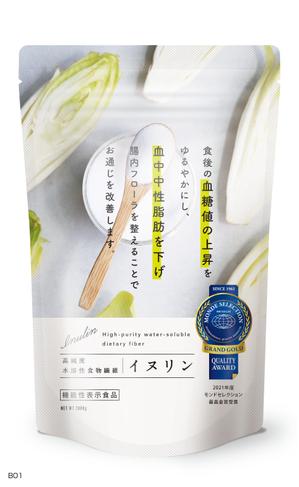 S O B A N I graphica (csr5460)さんの食物繊維イヌリンのパッケージのリニューアルデザインへの提案
