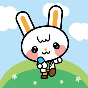 asuka-kuma (asuka-kuma)さんの調剤薬局「うさぎ薬局」のマスコットキャラクターへの提案