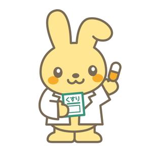 Mustard (Mustard)さんの調剤薬局「うさぎ薬局」のマスコットキャラクターへの提案