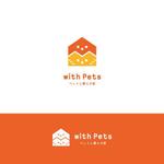e design (erikko)さんのペットと暮らす注文住宅専門店「with Pets　～ペットと暮らす家～」のロゴへの提案