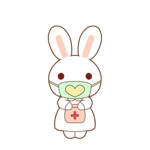 fetaminさんの調剤薬局「うさぎ薬局」のマスコットキャラクターへの提案