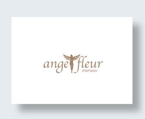 IandO (zen634)さんのシャンプートリートメント　ange fleur　のロゴへの提案