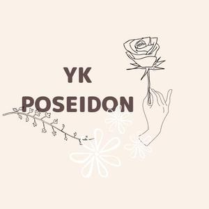 yu1012さんの新規アパレルブランド　『YK POSEIDON』 のロゴへの提案