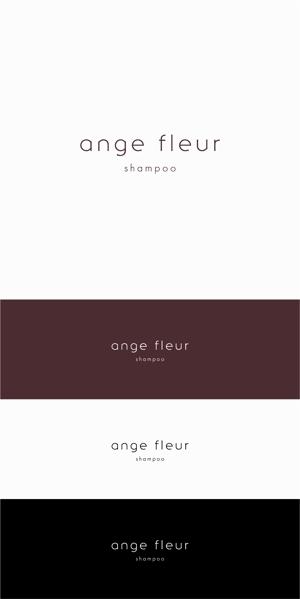 designdesign (designdesign)さんのシャンプートリートメント　ange fleur　のロゴへの提案