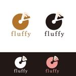 kcd001 (kcd001)さんのシフォンケーキの店「fluffy」のロゴ (商標登録予定なし)への提案