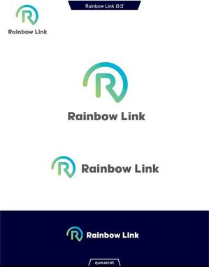 queuecat (queuecat)さんの貿易　「Rainbow Link合同会社」ロゴへの提案