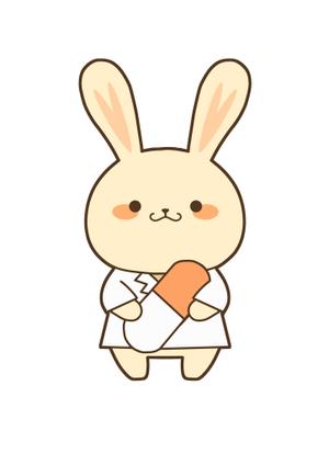 結宮ぴの (yumipinoco)さんの調剤薬局「うさぎ薬局」のマスコットキャラクターへの提案