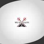 XL@グラフィック (ldz530607)さんの新規アパレルブランド　『YK POSEIDON』 のロゴへの提案