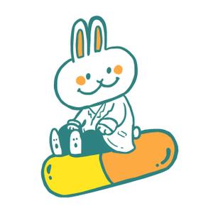 ヨシサコツバサ (283__________)さんの調剤薬局「うさぎ薬局」のマスコットキャラクターへの提案