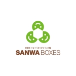 skyblue (skyblue)さんのダンボールの会社「SANWA BOXES」のロゴへの提案
